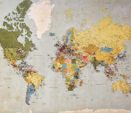 4개 글로벌 혁신특구 신규 지정…해외 실증·인증 등 적극 지원 blue, green, and yellow world map