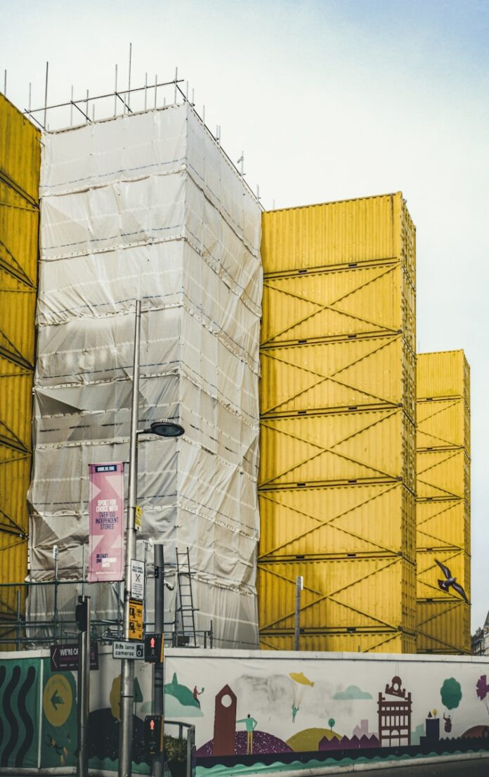 brown cardboard boxes on gray concrete floor