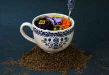 일상 속에서 실천하는 대체요법, 건강과 휴식의 새로운 선택지 a cup with a flower design